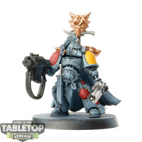 Space Wolves - Wolf Lord - teilweise bemalt