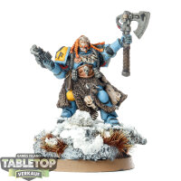 Space Wolves - Rune Priest - teilweise bemalt