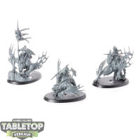 Flesh-eater Courts - 3x Morbheg Knights - unbemalt