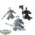 Adeptus Custodes - 3x Allarus Custodians - teilweise bemalt