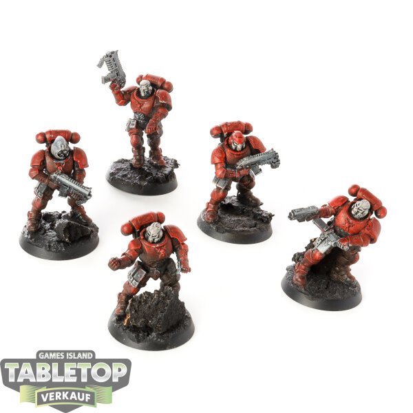 Space Marines - 5x Reiver Squad - teilweise bemalt