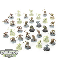Der Hobbit Figuren - Böse - 32 Goblin Warriors -...