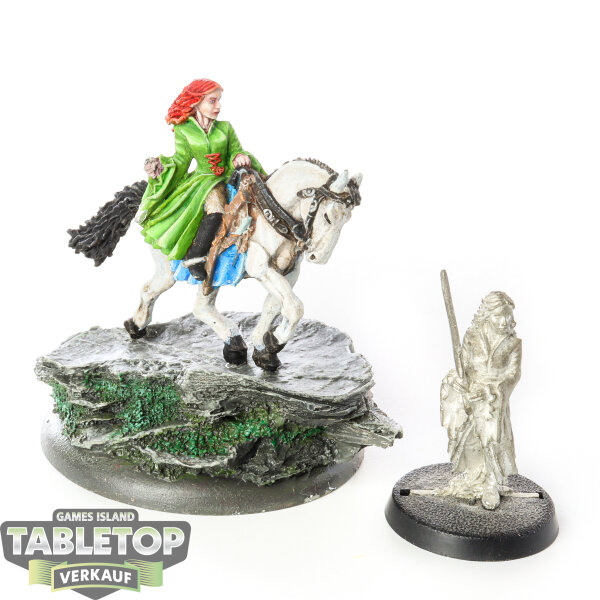 HdR Figuren - Gut - Arwen™ Foot and Mounted - teilweise bemalt