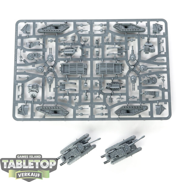 Legion Imperiales - 4 Malcador Squadron - teilweise gebaut