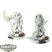 Soulblight Gravelords - 2 Kosargi Nightguard - grundiert