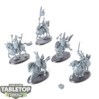 Cities of Sigmar - 5 Freeguild Cavaliers - unbemalt