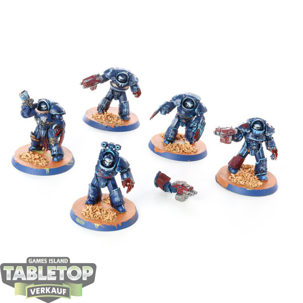 Horus Heresy - 5x Legion Tartaros Terminator Squad - bemalt