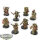 Death Guard - 7x Plague Marines - bemalt