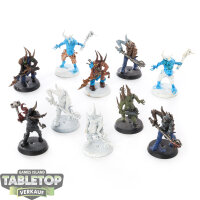 Death Guard - 10x Poxwalkers - teilweise bemalt