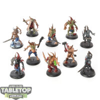 Death Guard - 10x Poxwalkers - teilweise bemalt
