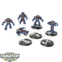 Horus Heresy - 5x Legion Tartaros Terminator Squad - bemalt