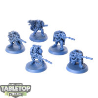 Space Marines - 5x Scouts with Sniper Rifles klassisch -...