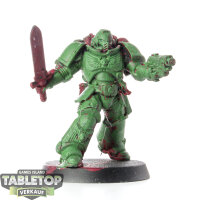 Space Marines - Lieutenant with Power Sword - teilweise...