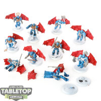 Space Marines - 10x Assault Squad klassisch - Umbau -...