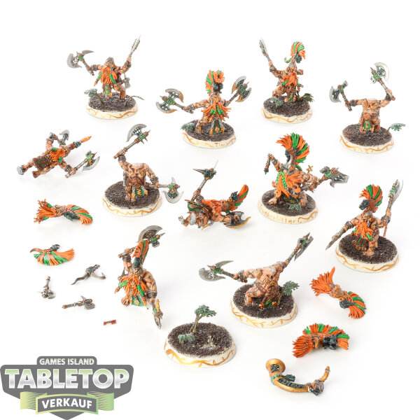 Fyreslayers - 10x Vulkite Berzerkers - bemalt