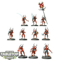 Blades of Khorne - 10x Bloodletters - bemalt