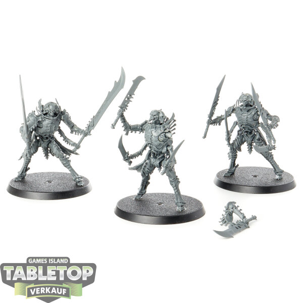 Ossiarch Bonereapers - 3x Necropolis Stalkers - unbemalt