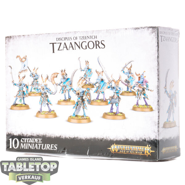 Disciples of Tzeentch - 10 Tzaangors - Originalverpackt / Neu