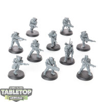 Astra Militarum - 10 Cadian Shock Troops - unbemalt