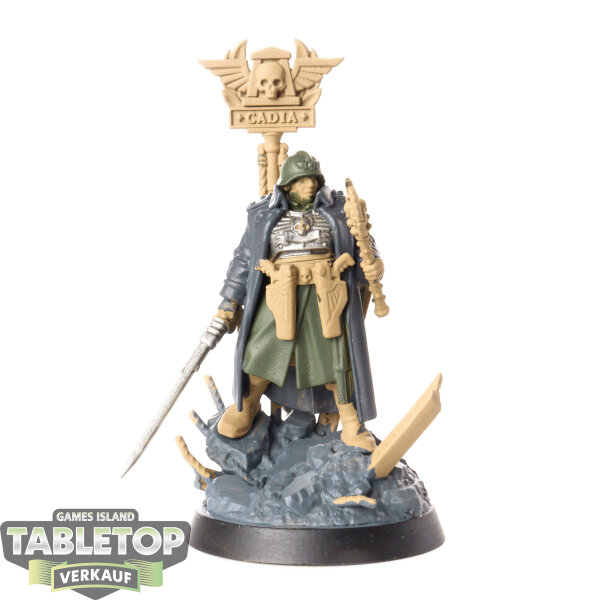 Astra Militarum - Lord Castellan Ursula Creed - teilweise bemalt