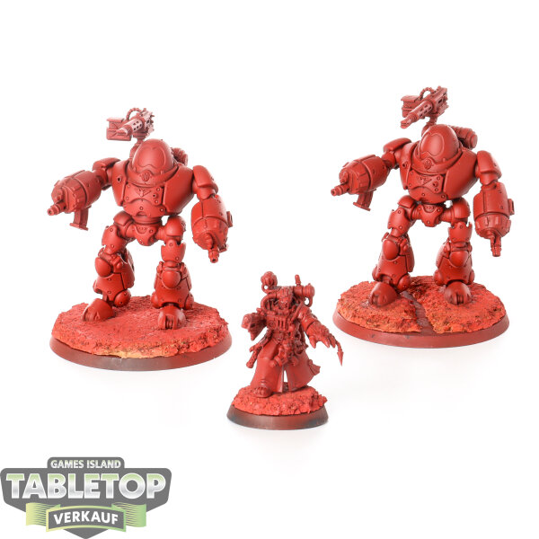 Adeptus Mechanicus - 2 Kastelan Robots - unbemalt