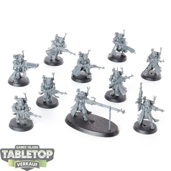 Adeptus Mechanicus - 10 Skitarii Vanguard - unbemalt