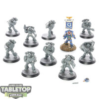 Space Marines - 10x Tactical Squad - teilweise bemalt