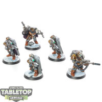 Space Marines - 5x Scouts with Sniper Rifles klassisch -...