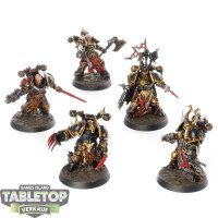 Chaos Space Marines - 5x Chosen - bemalt