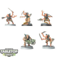Genestealer Cults - 5 x Acolyte Hybrids - bemalt