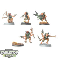 Genestealer Cults - 5 x Acolyte Hybrids - bemalt