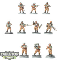 Astra Militarum - 10 x Cadian Shock Troops klassisch -...