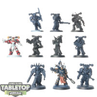 Chaos Space Marines - 10 x Legionaries - teilweise bemalt