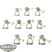 Necrons - 10 x Necron Warriors klassisch - bemalt