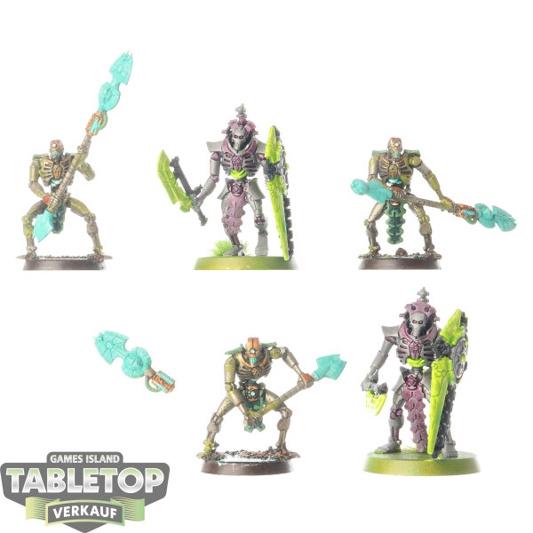 Necrons - 5 x Lychguard - bemalt