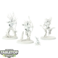 Sylvaneth - 3 x Kurnoth Hunters - grundiert