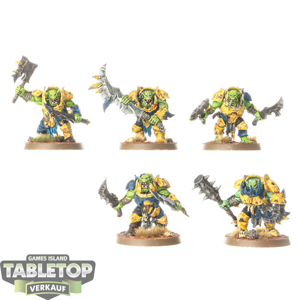 Orruk Warclans - 5 x Brutes - bemalt
