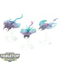 Disciples of Tzeentch - 3x Screamers - bemalt