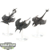 Disciples of Tzeentch - 3x Screamers - grundiert