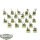 Orc & Goblin Tribes - 20x Night Goblin Mob klassisch - Spearmen - bemalt