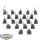 Orc & Goblin Tribes - 20x Night Goblin Mob klassisch - Spearmen - grundiert