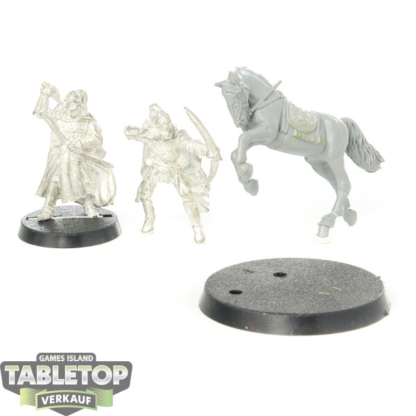 HdR Figuren - Gut - 2x Rohan Outriders - unbemalt