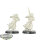 HdR Figuren - Gut - 2x Haldirs Elves with Swords - unbemalt