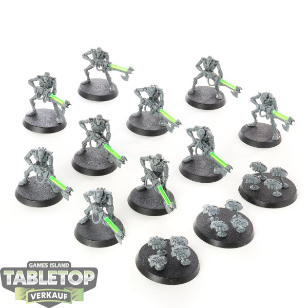 Necrons - 10 Necron Warriors classic - unbemalt