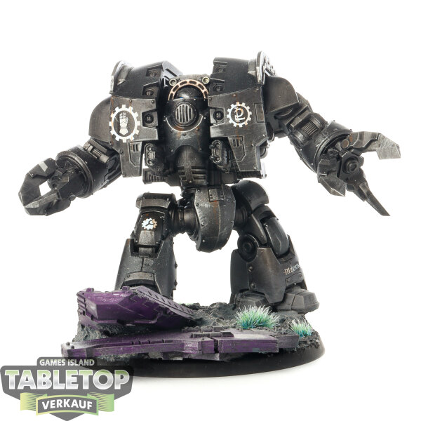 Horus Heresy - Iron Hands Leviathan Siege Dreadnought - bemalt