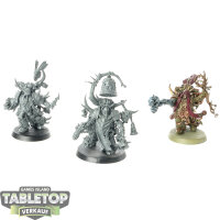 Death Guard - 3 Malignant Plaguecaster, Noxious...