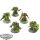 Death Guard - 5 Blightlord Terminators - teilweise bemalt
