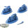 Space Marines - 3 Outriders - grundiert