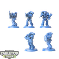 Space Marines - 5 Intercessor Squad - grundiert