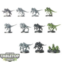 Tyraniden - 10 Termagants & Ripper Swarm - teilweise...